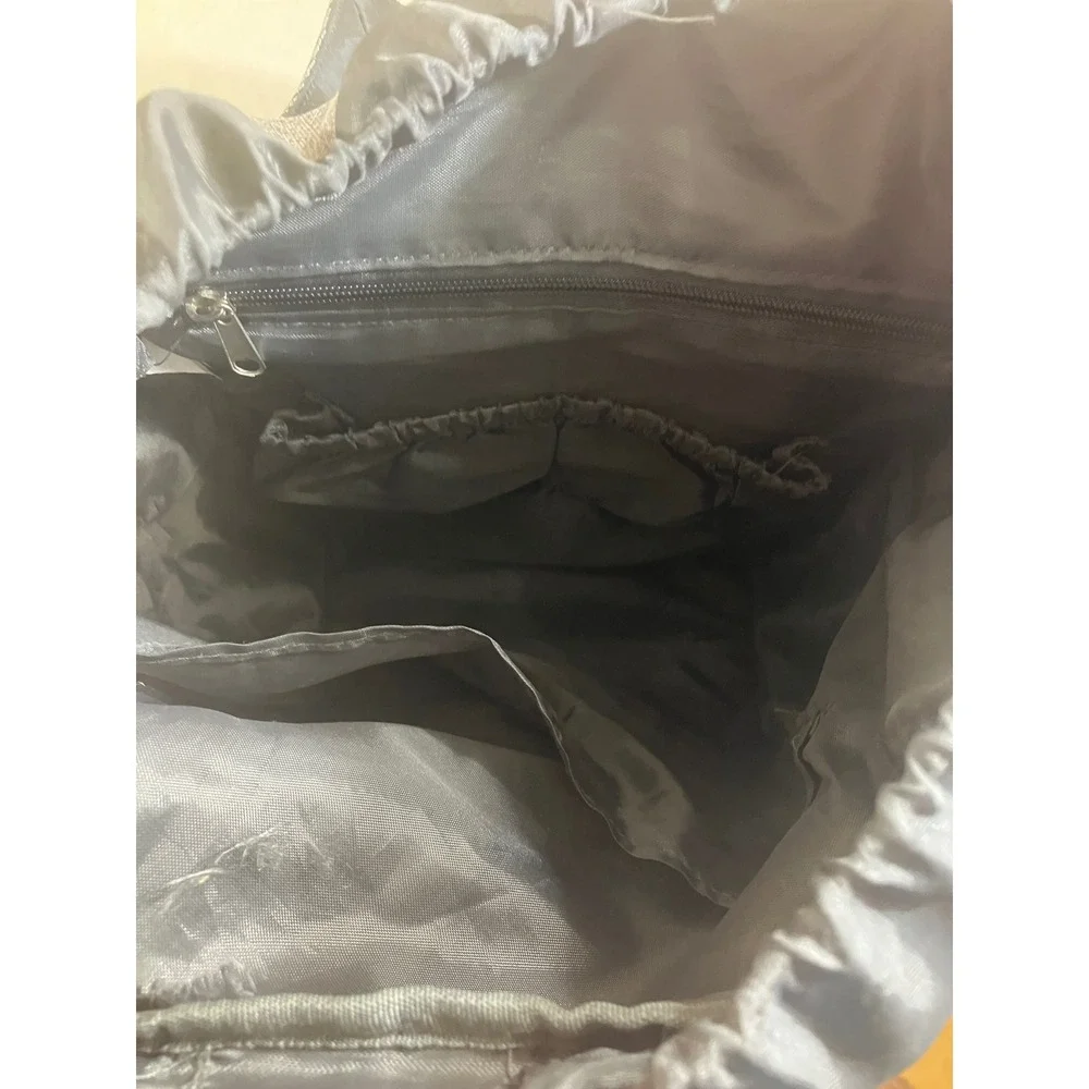 Eddie Bauer First Adventure Gray Diaper Backpack Insulated Pocket Heritage Style